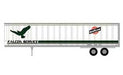 Athearn 15517 HO Scale 45' Trailer Chicago & Northwestern Falcon Service CNWZ 208057