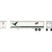 Athearn 15518 HO Scale 45' Trailer Chicago & Northwestern Falcon Service CNWZ 208063