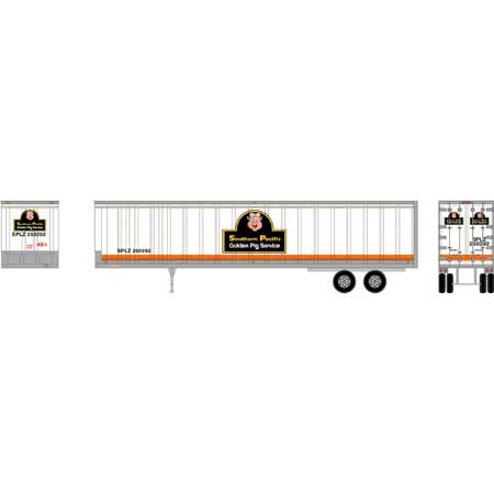 Athearn 15524 HO Scale 45' Trailer Florida East Coast FECZ 630292