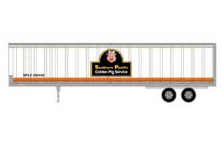 Athearn 15524 HO Scale 45' Trailer Florida East Coast FECZ 630292