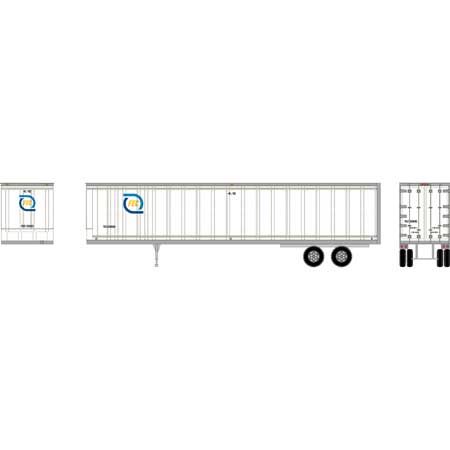 Athearn 15526 HO Scale 45' Trailer Florida East Coast FECZ 630562