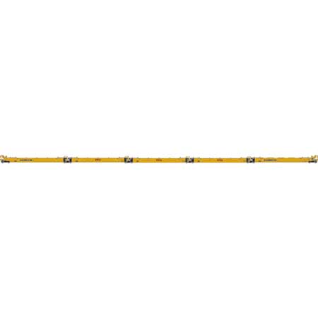 Athearn 15619 HO Scale Maxi III 5 Unit Well Car Set TTX Red Logo 74016