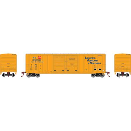 Athearn 15883 HO Scale FMC 5077 Double Door Boxcar Longview Portland & Northern LPN 52035