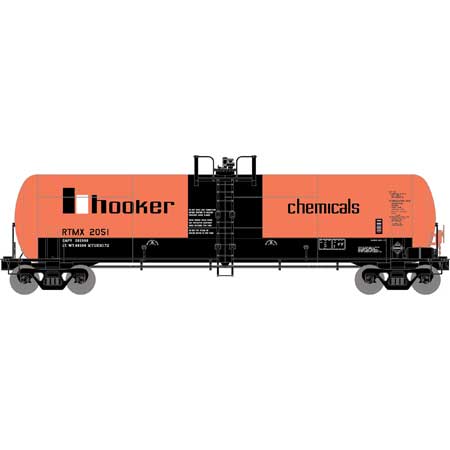 Athearn 15915 HO Scale RTC 20,900 Gallon Acid Tank Car RTMX 2051