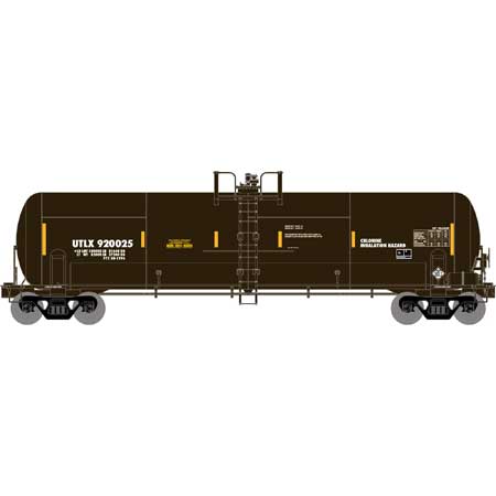 Athearn 15919 HO Scale RTC 20,900 Gallon Acid Tank Car Black UTLX 920025