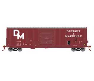 Athearn 15953 HO Scale 50' PS 5277 Boxcar Detroit & Mackinac DM 2223