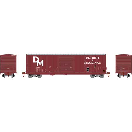 Athearn 15954 HO Scale 50' PS 5277 Boxcar Detroit & Mackinac DM 2250