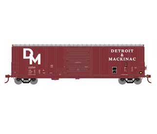 Athearn 15954 HO Scale 50' PS 5277 Boxcar Detroit & Mackinac DM 2250