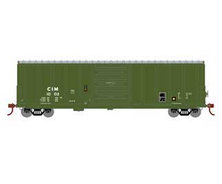 Athearn 15955 HO Scale 50' PS 5277 Boxcar Chicago & Illinois Midland CIM 1002