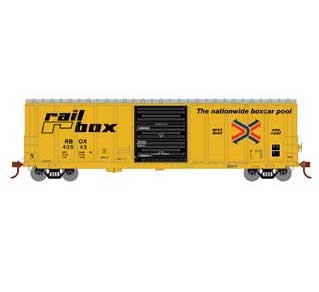 Athearn 15963 HO Scale 50' PS 5277 Boxcar Railbox RBOX 43643