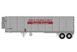 Athearn 16072 HO Scale 40' Fruehauf Z-Van Reefer Trailer Rock Island RIZ 507586
