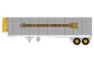 Athearn 16078 HO Scale 40' Fruehauf Z-Van Reefer Trailer Digby 560
