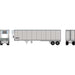 Athearn 16081 HO Scale 40' Fruehauf Z-Van Reefer Trailer Martrac MAR 5052