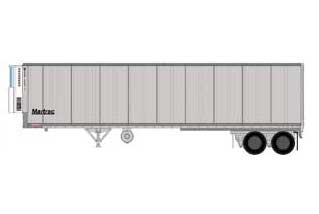 Athearn 16082 HO Scale 40' Fruehauf Z-Van Reefer Trailer Martrac MAR 5077