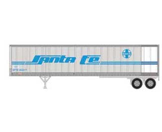 Athearn 16085 HO Scale 45' Fruehauf Z-Van Trailer "Primed for Grime" Santa Fe SFTZ 253417
