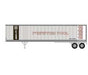 Athearn 16090 HO Scale 45' Fruehauf Z-Van Trailer Primed for Grime Availco Preferred Pool 259000