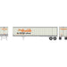 Athearn 16098 HO Scale 45' Fruehauf Z-Van Trailer Rio Grande "Action Road" RGTZ 230086