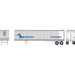 Athearn 16109 HO Scale 45' Fruehauf Z-Van Trailer Conrail Trailvan CRZ 202204