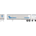 Athearn 16110 HO Scale 45' Fruehauf Z-Van Trailer Conrail Trailvan CRZ 203447