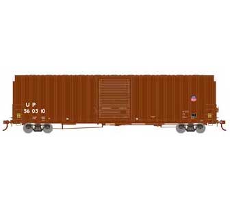Athearn 16121 HO Scale FMC 60' Double Door Hi-Cube Boxcar Union Pacific UP 560310