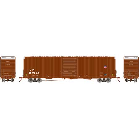 Athearn 16122 HO Scale FMC 60' Double Door Hi-Cube Boxcar UP 560332