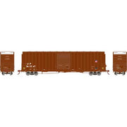 Athearn 16123 HO Scale FMC 60' Double Door Hi-Cube Boxcar UP 560347