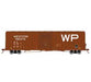 Athearn 16126 HO Scale FMC 60' Double Door Hi-Cube Boxcar Western Pacific WP 3179