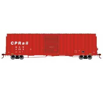 Athearn 16128 HO Scale FMC 60' Double Door Hi-Cube Boxcar Canadian Pacific CP/MILW 4238