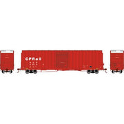Athearn 16129 HO Scale FMC 60' Double Door Hi-Cube Boxcar Canadian Pacific CP/MILW 4253