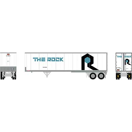 Athearn 16131 HO Scale 40' Fruehauf Z-Van Trailer Rock Island RIZ 209260