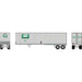 Athearn 16132 HO Scale 40' Fruehauf Z-Van Trailer Penn Central PCTZ 295532