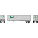 Athearn 16133 HO Scale 40' Fruehauf Z-Van Trailer Penn Central PCTZ 297396