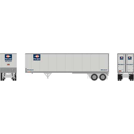 Athearn 16134 HO Scale 40' Fruehauf Z-Van Trailer Missouri Pacific MPZ 202241