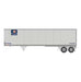 Athearn 16135 HO Scale 40' Fruehauf Z-Van Trailer Missouri Pacific MPZ 202283