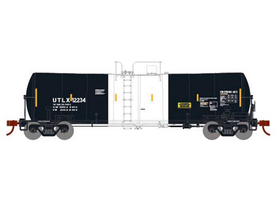 Athearn 16347 HO Scale 16k Clay Slurry Tank Car UTLX 12234