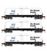 Athearn 16353 HO Scale 16k Clay Slurry Tank Car Dry Branch Kaolin GATX 3 Pack #1
