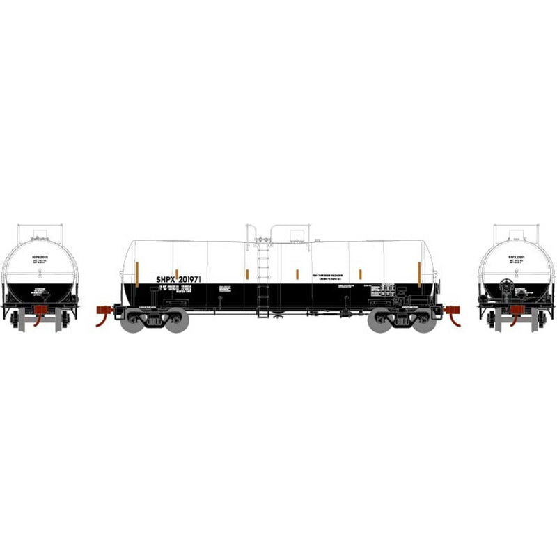 Athearn 16355 HO Scale 16k Clay Slurry Tank Car SHPX 201971