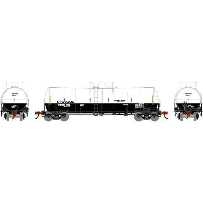 Athearn 16356 HO Scale 16k Clay Slurry Tank Car SHPX 202007