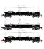Athearn 16357 HO Scale 16k Clay Slurry Tank Car SHPX 3 Pack #1