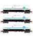 Athearn 16361 HO Scale 16k Clay Slurry Tank Car OMYA UTLX 3 Pack #1