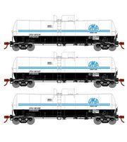 Athearn 16362 HO Scale 16k Clay Slurry Tank Car OMYA UTLX 3 Pack #2