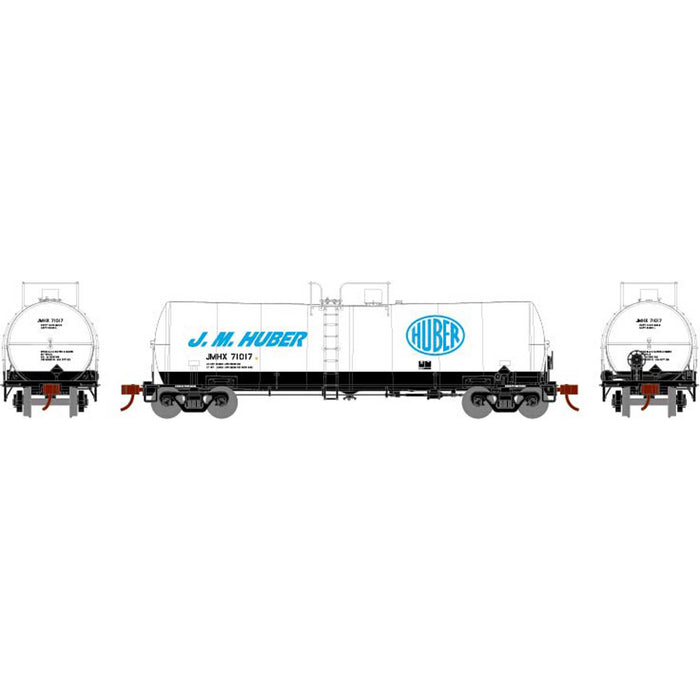 Athearn 16368 HO Scale 16k Clay Slurry Tank Car J.M. Huber JMHX 71017
