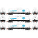 Athearn 16369 HO Scale 16k Clay Slurry Tank Car J.M. Huber JMHX 3 Pack #1