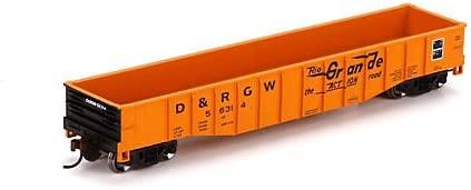 Athearn 1649 HO Scale 50' Gondola (Blue Box Kit) Rio Grande D&RGW 56314  - NOS