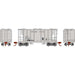 Athearn 17061 N Scale PS-2 2600 Covered Hopper "1977 Re-weigh" Northern Pacific NP 76065