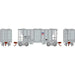 Athearn 17064 N Scale PS-2 2600 Covered Hopper Union Pacific UP 1353