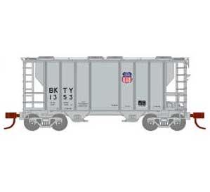 Athearn 17064 N Scale PS-2 2600 Covered Hopper Union Pacific UP 1353
