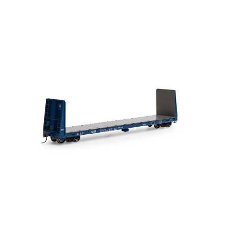 Athearn 17066 HO Scale 60' Bulkhead Flatcar CLC 1209