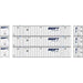 Athearn 17306 N Scale 53' Stoughton Intermodal Container Swift SWRU 3 Pack #1