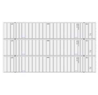 Athearn 17313 N Scale 53' Stoughton Intermodal Container Schneider National SNLU 3 Pack #2